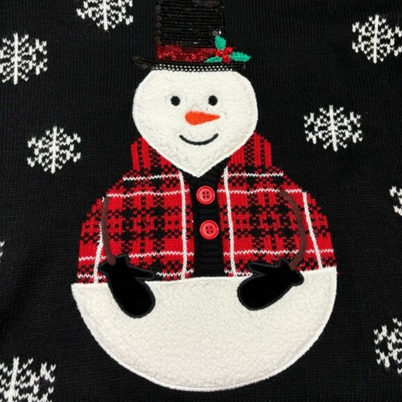 Karen Scott Christmas Sweater Women S - Picture 2 of 7